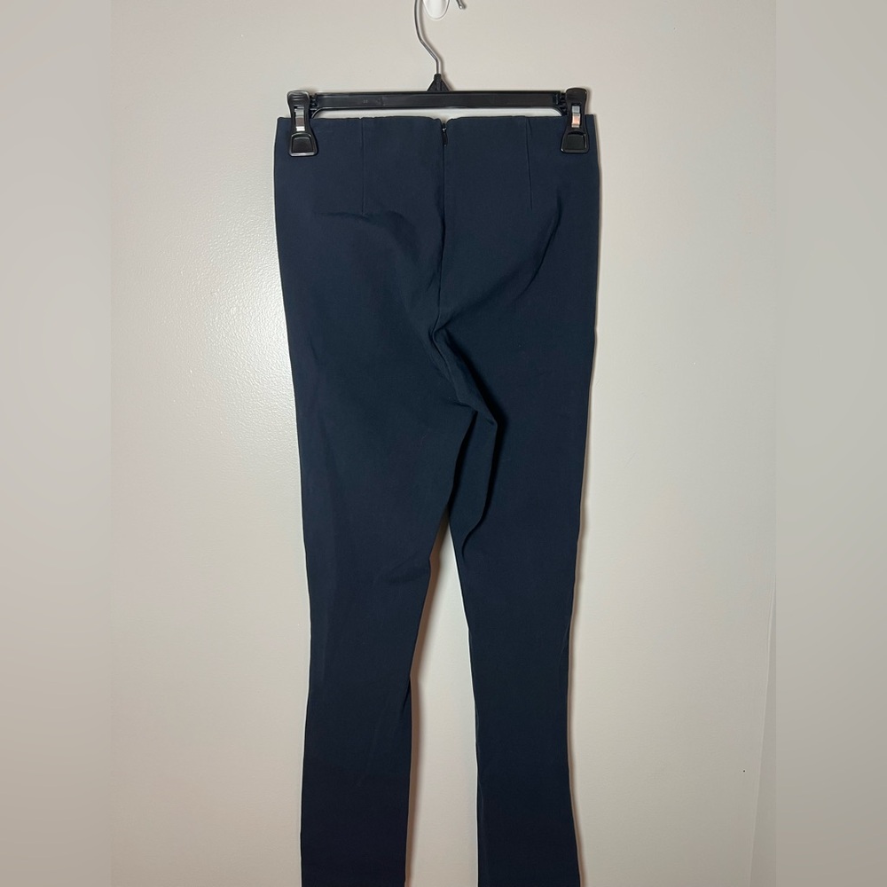 Rag & Bone Simone High Rise Skinny Pants Navy Minimalist Quiet Luxury Size 0 - Picture 5 of 9